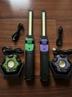 Matco Tools Rechargeable Flood Light And Folding Set. Used. Price: $186.99.