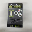 Powersmith PWLR010CM 1000 Lumen Rechargeable Led Clamp Work Light New. Price: $32.99.
