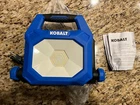 Kobalt 8000 -lumens Led Plug-in Portable Work Light Open. Price: $35.00.