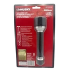 Husky 120 Lumen Led Aluminum Flashlight Unbreakable High Power With Batteries New. Price: $25.95.