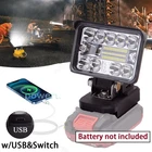Led Work Light For Bauer 20V Lithium Battery Outdoor Cordless Lamp W/usb New. Price: $24.50.