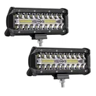 7 Inch Led BAR,240W 24000LM Pod Lights Triple Rows White Spot Flood... New. Price: $26.26.