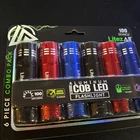 Litezall Cob Led Aluminum Body Flashlight 100 Lumens Batteries Included - 6 Pack New. Price: $11.06.