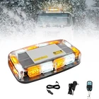 Rechargeable Amber White Emergency Roof Top Strobe Light Wireless Battery, 48LED New. Price: $70.00.