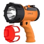 Rechargeable Spotlight Flashlight 200000 Lumens IP67 Waterproof New. Price: $45.81.