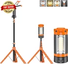12000MAH Camping With Stand, Rechargeable Work Light, 10000 Lumen Dimmable New. Price: $105.50.