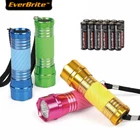 Everbrite 4PACK Mini Led Aluminum Flashlight Party Favor Color Assorted W/handle New. Price: $19.99.