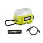 Ryobi Usb Compact Area Light Kit W/2.0 Ah Battery & Charging Cable New. Price: $31.00.
