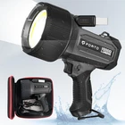 Forto Rechargeable Spotlight 10000 Lumen Ultra Bright IPX7 Waterproof New. Price: $173.59.