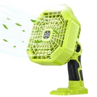 Yex-bur Portable Fan For Ryobi 18V Battery, Cordless With 3 Speed Green New. Price: $57.35.