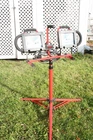 Craftsman Halogen Work Light With Tripod 200/500/750/1000-WATT Twin Head Open. Price: $37.00.
