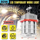 Kukuppo 80W Led Temporary Work Light Linkable Construction Jobsite Hanging Lamp New. Price: $64.60.