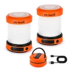 Thorfire Collapsible Led Camping Lantern Rechargeable, Portable Hand Orange New. Price: $42.29.