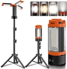 Rechargeable 12000MAH Camping Light With Adjustable Stand - Orange & Black New. Price: $99.51.