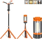 12000MAH Rechargeable Camping Light With Tripod - 10000 Lumen Dimmable Flashligh New. Price: $150.99.