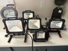 Lot Of 5 Husky Work Lights Plus 1 Hdx Led Open. Price: $75.00.