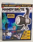 Handy Brite 2-IN-1 Handheld + Hands-free Led Work & Spotlight With Tripod New. Price: $12.99.