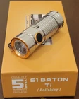 Olight S1 Baton Ti Polished Flashlight Used. Price: $87.50.
