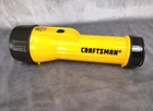 Vtg Craftsman Industrial Yellow Flashlight Heavy-duty Tool Free Shipping Used. Price: $19.95.