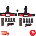 Milwaukee 600 Lumens Led Redlithium Usb Low-profile Hard Hat Headlamp (2-PACK) New. Price: $131.49.