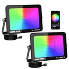 Yojzma 100W Rgb Led 10000LM Smart Outdoor With Plug ... New. Price: $92.12.