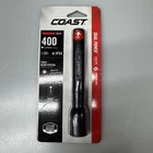 Coast G24 Led Flashlight 400 Lumens Dual Power IP54 Aluminum Adjustable Focus New. Price: $20.00.