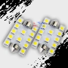 2X 44MM 5050 12 Smd Festoon Led Interior Dome Car License Plate Light Bulb Usa New. Price: $9.99.
