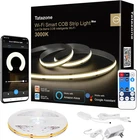 Smart White Cob Led Strip Light With Remote, 32.8FT 3000K Bright Warm Wifi New. Price: $83.99.