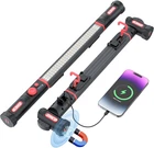 Magnetic Work LIGHT,5200MAH Rechargeable Led With Bases&hang New. Price: $94.65.