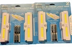Izoom 2-PK. Of 300-LUMEN Sensor Accent Light Bars- Packages/ Batteries Inc. New. Price: $29.99.