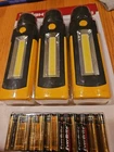 Hyper Tough 3 Pack 6 400 Lumen Hand Held Task Lights New Sealed. Price: $15.00.
