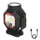 Hyper Tough 500-LUMEN Rechargeable Compact Led Work Light 3-MODES Magnetic Base New. Price: $21.98.