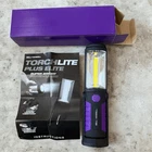 New Bell & Howell Torchlite Plus Elite Purple/black Multifunctional Flashlight. Price: $25.00.