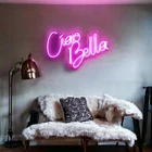 Ciao Bella Neon Sign, Led, Pink Light, For Wa... New. Price: $181.58.