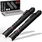 Forto Rechargeable Pen Flashlight 400 Lumens Small Pocket New. Price: $19.99.