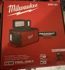 Milwaukee M18 Packout Light/charger (bare Tool) New. Price: $175.00.