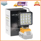 Livowalny 20V Cordless Led Work Light, 60W 6000LM, Usb-c, For Dewalt Battery New. Price: $35.63.