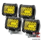 Turboo Inch Led Light Pods 4PCS 60W Bars, 12000LM Spot Flood Beam New. Price: $51.89.