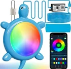 Priorare 22W Submersible Led Pool Light W/ 16M Colors Music Sync Timer App Open. Price: $33.99.