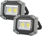 Led Work 2-PACK, 30W 1500LM Portable Rechargeable Flood Lights With Magnet New. Price: $67.77.