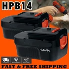 For Black Decker 14.4V Slide Battery / HPB14 Firestorm FSB14 499936-34 New. Price: $29.98.