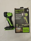 Greenworks 24V Led Flashlight 200 Lumens Pivoting Head WLG305 Open. Price: $25.00.