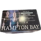 B 12-LIGHT 24 Ft. White Commercial Incandescent String New. Price: $19.99.