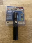 Jobsmart Rechargeable Flashlight 600 Lumens Adj. Focus 426 Beam Length Black New. Price: $13.60.