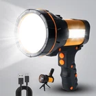 Geprosma Super Bright Handheld Spotlight Flashlight Led High Lumens Rechargeable New. Price: $74.12.