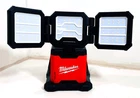 Milwaukee M18 Dual Power Triple-panel Flood & Area Light 2368-20**TOOL Only** Open. Price: $139.99.