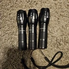 Bell + Howell Taclight High-powered Tactical Flashlight 3 Pack Works Used. Price: $13.88.