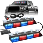 Nilight 32LED Red Blue Emergency Dash Strobe Lights With And New. Price: $74.99.