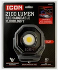 Icon 2100 Lumen Led Compact Magnetic Rechargeable Floodlight New. Price: $59.99.