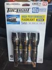 Bell + Howell Taclight High Performance Flashlight 3 Pack - Seen On Tv New. Price: $22.95.